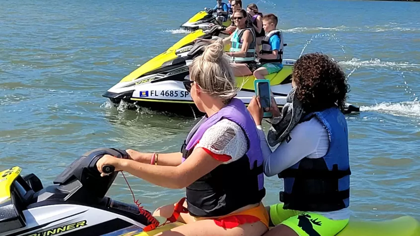 Family Time on a Dolphin Adventure Tour